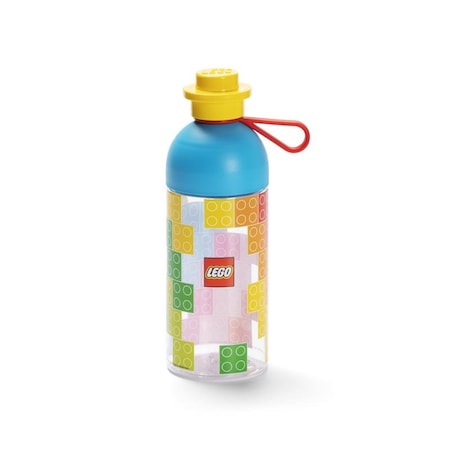 Lego Transparent Water/Hydration Bottle, 500 ml, Multicolored  40420800